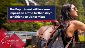 No further stay condition on visitor visas - AustMSS